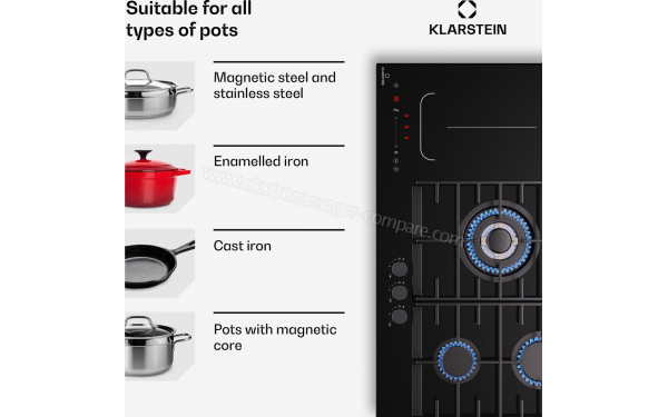 KLARSTEIN MultiChef 5 Noir - Mise en situation
