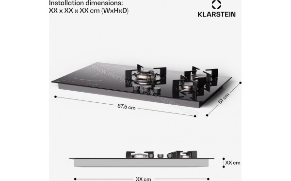 KLARSTEIN MultiChef 5 Wok - Dimensions