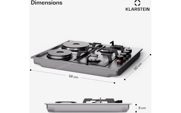 KLARSTEIN MultiChef 4 Hot Plate - Dimensions