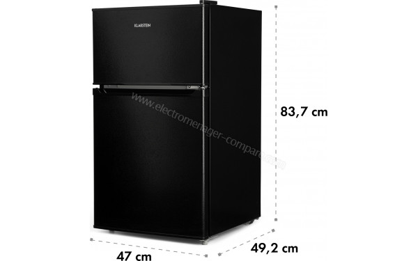 KLARSTEIN Big Daddy Cool 87 L Noir 2024 - Dimensions