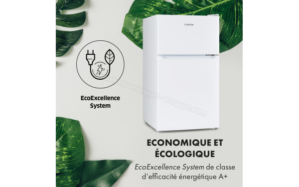 KLARSTEIN Big Daddy Cool 87 L Blanc 2024 - Vue 3/4 gauche