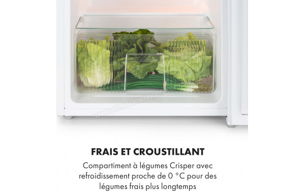 KLARSTEIN Big Daddy Cool 87 L Blanc 2024 - Bac fra&icirc;cheur