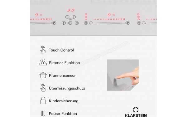 KLARSTEIN Masterzone 60 Flex Blanc - &Eacute;cran tactile