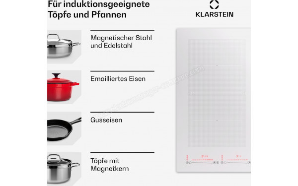 KLARSTEIN Masterzone 60 Flex Blanc - Mise en situation
