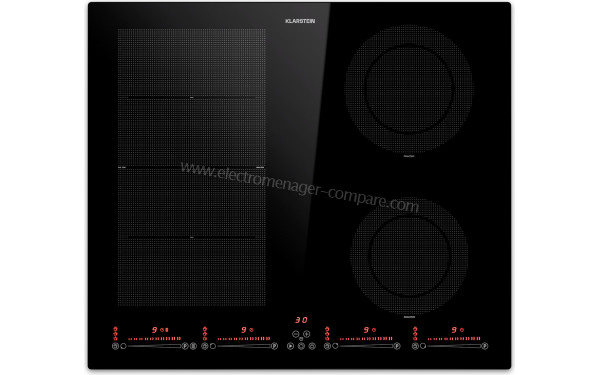 KLARSTEIN Masterzone 60 Hybrid Noir - Vue du dessus