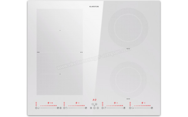 KLARSTEIN Masterzone 60 Hybrid Blanc - Vue du dessus