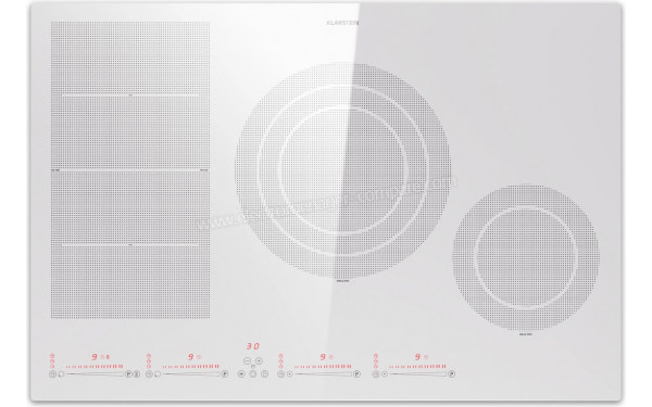 KLARSTEIN Masterzone 77 Hybrid Blanc - Vue du dessus
