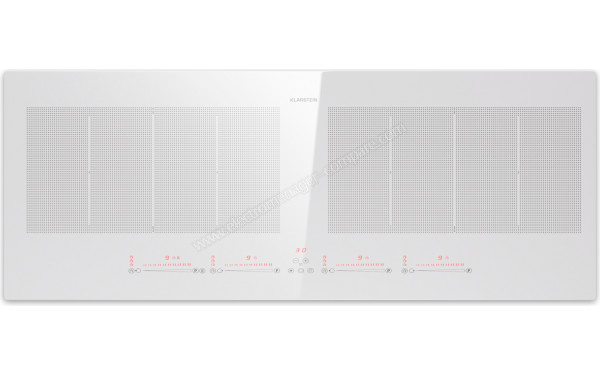 KLARSTEIN Masterzone 90 Slim Flex Blanc - Vue du dessus