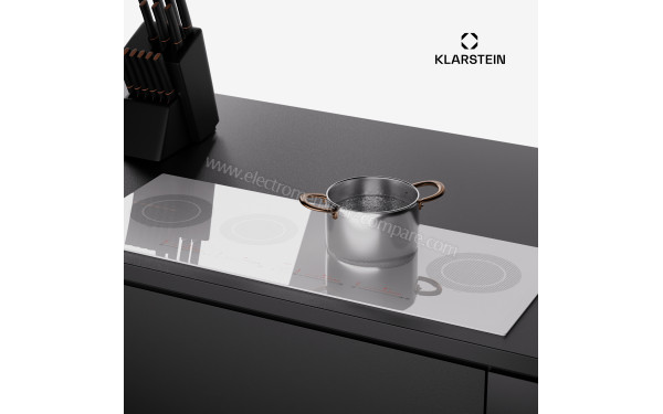 KLARSTEIN Masterzone Slim Round Blanc - Mise en situation