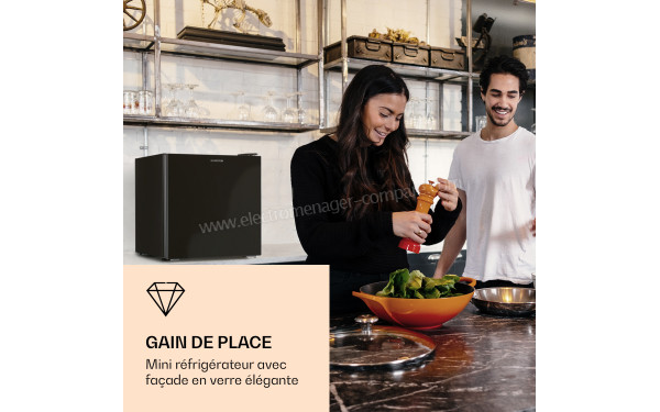 KLARSTEIN Luminance Frost 45 L Noir 2024 - Mise en situation