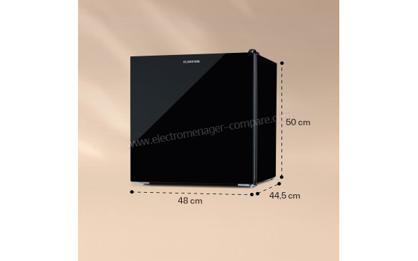 KLARSTEIN Luminance Frost 45 L Noir 2024 - Dimensions