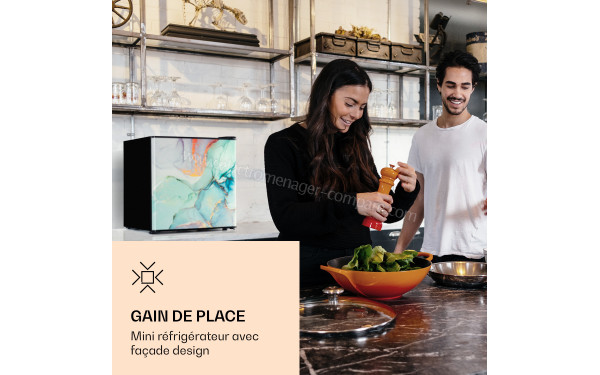 KLARSTEIN CoolArt 45 L Pastel 2024 - Mise en situation