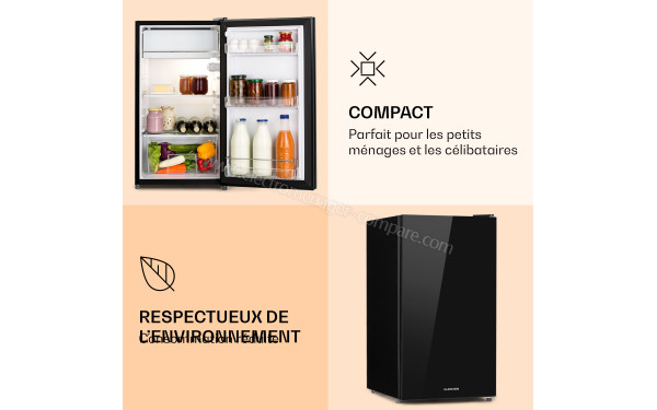 KLARSTEIN Luminance Frost 91 L Noir 2024 - Vue de l'int&eacute;rieur