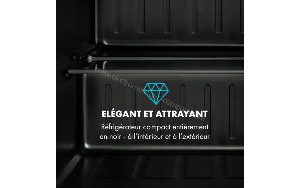 KLARSTEIN Obsidian 46 L Noir Classe E - Vue de l'int&eacute;rieur