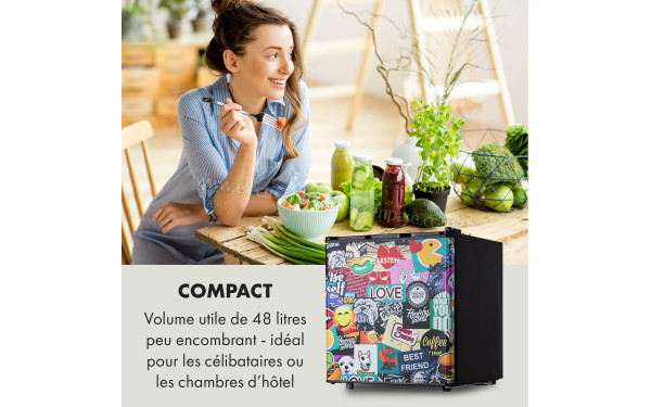 KLARSTEIN Cool Vibe 46+ - Vue 3/4 droite