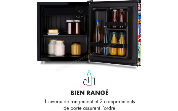 KLARSTEIN Cool Vibe 46+ - Vue de l'int&eacute;rieur