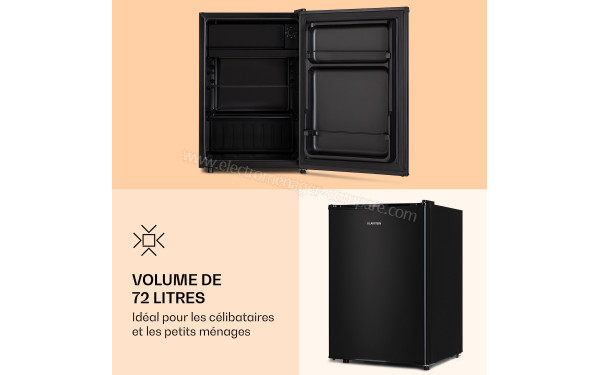 KLARSTEIN Obsidian 72 L Noir 2024 - Vue de l'int&eacute;rieur