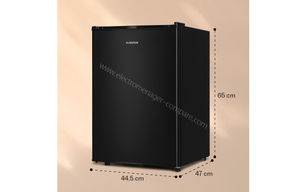 KLARSTEIN Obsidian 72 L Noir 2024 - Dimensions