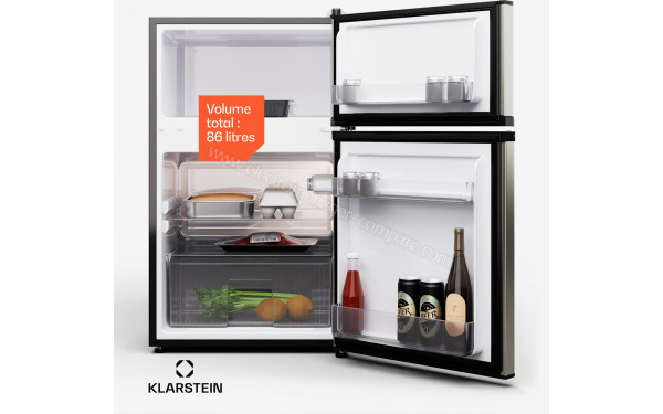 KLARSTEIN Big Daddy Cool 86 L Argent - Dimensions