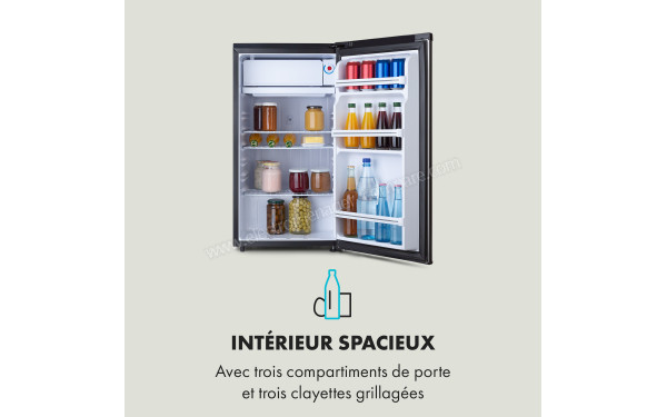 KLARSTEIN Yummy 90 L Argent 2024 - Vue de l'int&eacute;rieur