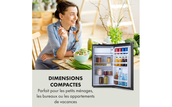 KLARSTEIN Yummy 90 L Argent 2024 - Vue de l'int&eacute;rieur