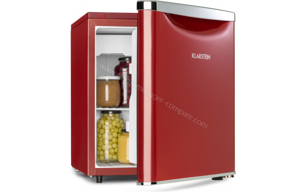 KLARSTEIN Yummy 45 L Rouge 2024 - Vue 3/4 gauche