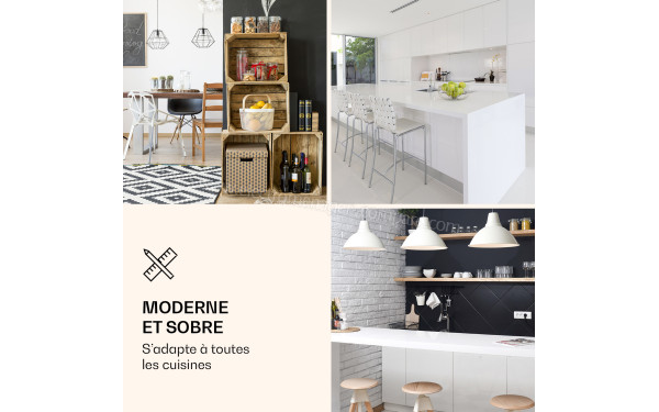 KLARSTEIN Delaware 93L Blanc - Mise en situation