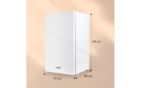 KLARSTEIN Delaware 93L Blanc - Dimensions