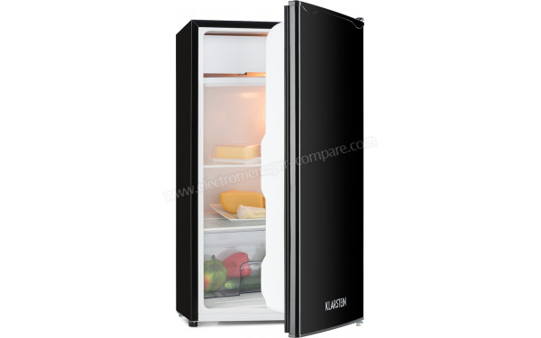 KLARSTEIN Delaware 90L Noir - Vue 3/4 gauche