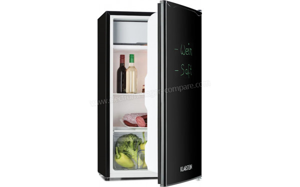 KLARSTEIN Spitzbergen Uni Noir 2024 - Vue 3/4 gauche