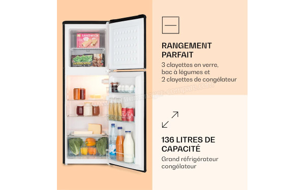 KLARSTEIN Audrey 138 L Noir - Mise en situation