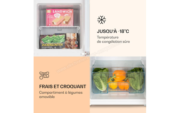 KLARSTEIN Audrey 138 L Noir - Mise en situation