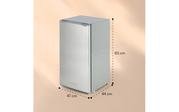KLARSTEIN Unique 90 L Argent - Dimensions
