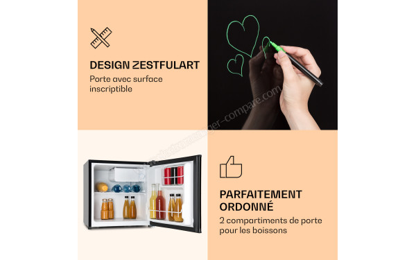 KLARSTEIN Spitzbergen Aca Noir 2024 - Vue de l'int&eacute;rieur