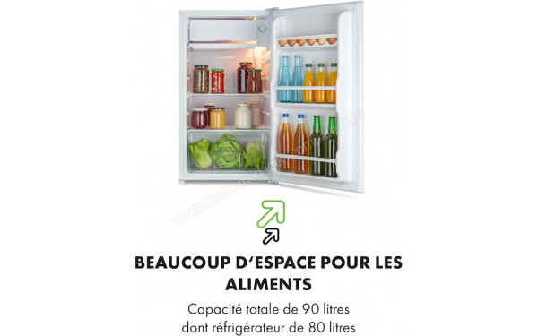 KLARSTEIN Spitzbergen Uni Blanc 2024 - Vue de l'int&eacute;rieur