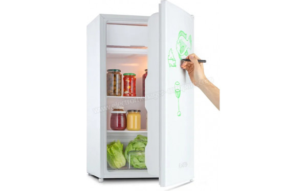 KLARSTEIN Spitzbergen Uni Blanc 2024 - Vue 3/4 gauche