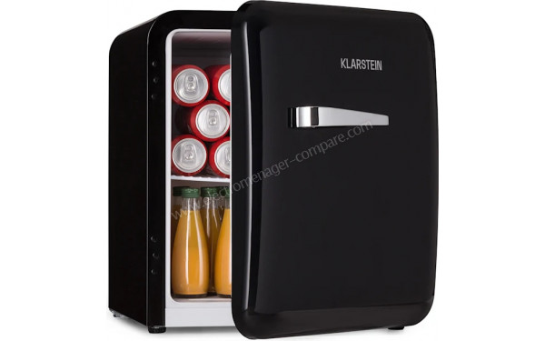 KLARSTEIN Audrey Mini 48 L Noir 2024 - Vue 3/4 gauche