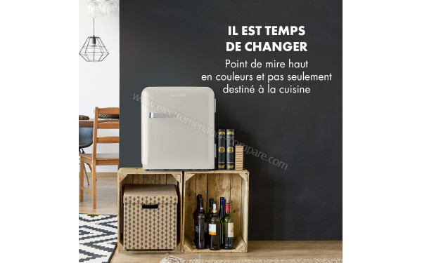 KLARSTEIN Audrey Mini 48 L Cr&egrave;me 2024 - Mise en situation