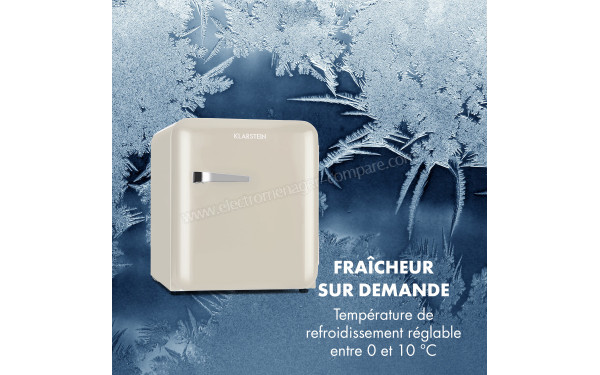 KLARSTEIN Audrey Mini 48 L Cr&egrave;me 2024 - Mise en situation