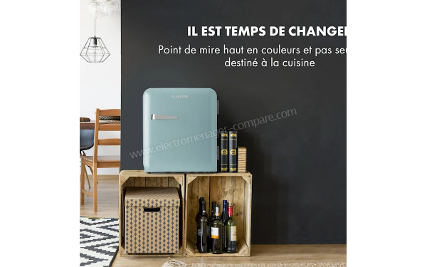 KLARSTEIN Audrey Mini 48 L Bleu 2024 - Mise en situation