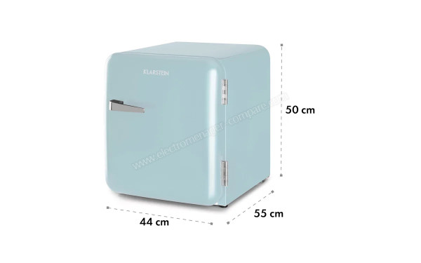 KLARSTEIN Audrey Mini 48 L Bleu 2024 - Dimensions