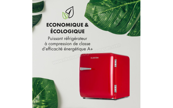 KLARSTEIN Audrey Mini 48 L Rouge 2024 - Mise en situation