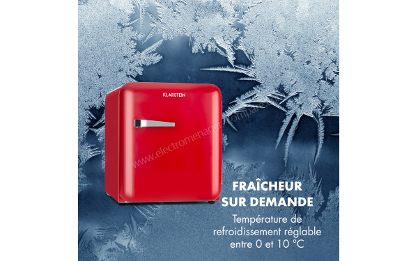 KLARSTEIN Audrey Mini 48 L Rouge 2024 - Mise en situation