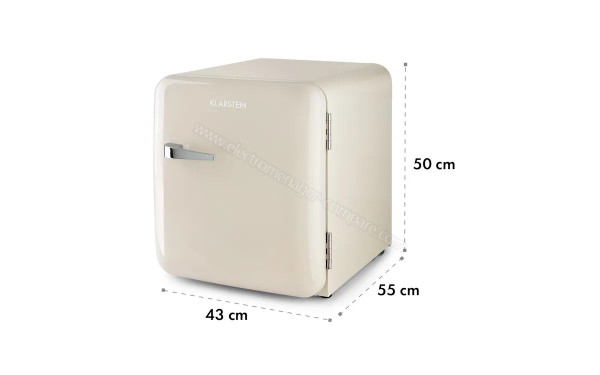 KLARSTEIN Audrey Mini 2 en 1 Cr&egrave;me 2024 - Dimensions