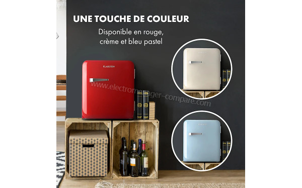 KLARSTEIN Audrey Mini 2 en 1 Rouge 2024 - Mise en situation