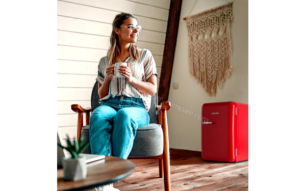 KLARSTEIN Audrey 70 L Rouge 2024 - Mise en situation