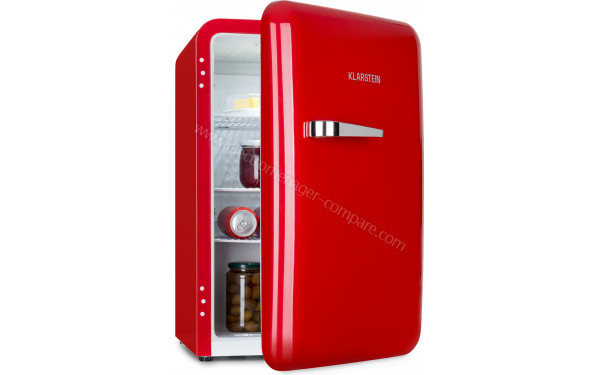 KLARSTEIN Audrey 70 L Rouge 2024 - Vue 3/4 gauche