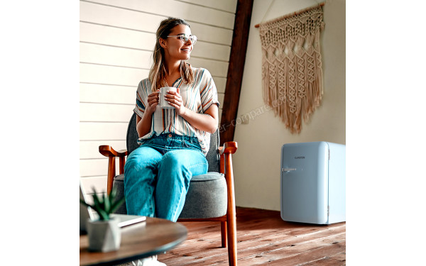 KLARSTEIN Audrey 70 L Bleu 2024 - Mise en situation