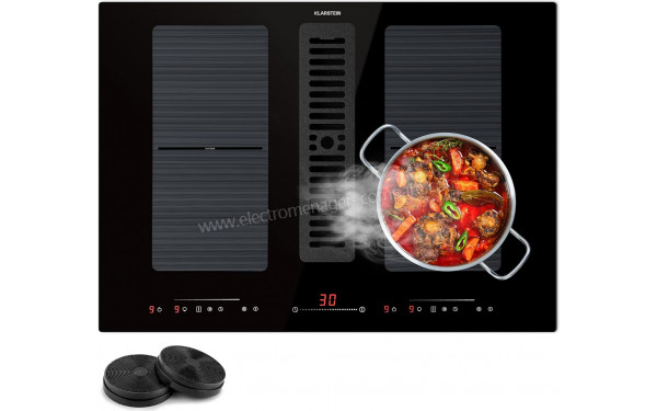 KLARSTEIN Full House 72 Down Air System Noir - Vue du dessus