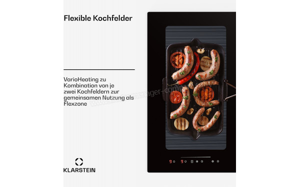 KLARSTEIN Full House 77 Down Air System Noir - Zone flexible